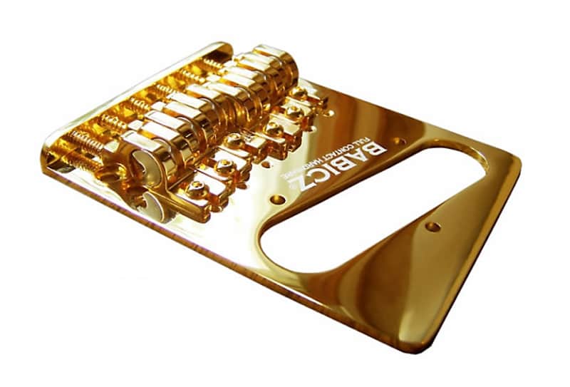 Babicz Full Contact Hardware Tele Bridge Gold - New from Amazon