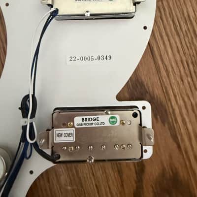 PRS Vela S2 Loaded Pickguard - DS-01/Type-D Singlecoil Pickups image 3