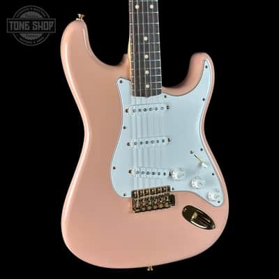 Used 2010 Fender Custom Shop 1960 Strat NOS Shell Pink GH w/Case TSU24135 image 4