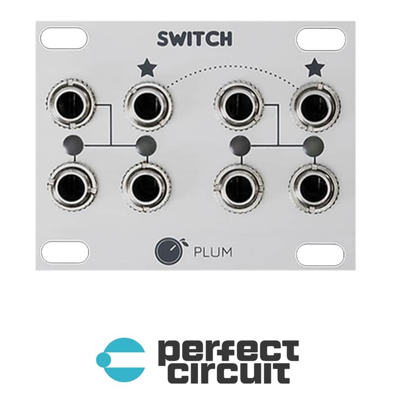 Plum Audio SWITCH 1U Signal Router (Silver) image 1