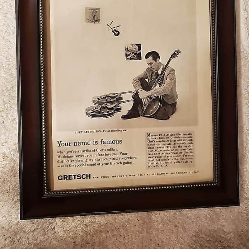 1958 Gretsch Chet B & W