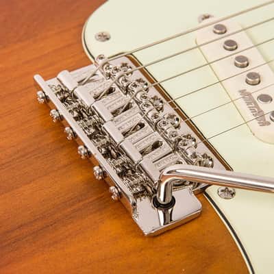 Vintage Icon Series V6MRSSB Distressed - SSS, Sunset Sunburst image 4
