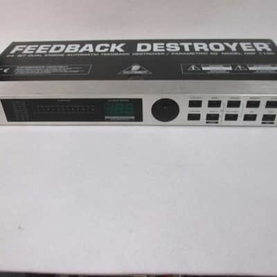 BEHRINGER FEEDBACK DESTROYER 「DSP 1100P」 Behringer DSP 1100P Feedback Destroyer Pro - YouTube