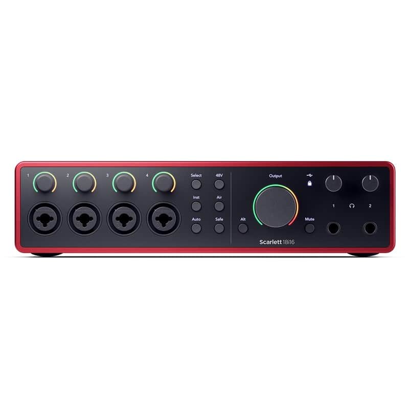 Focusrite Scarlett 18i16 4th Gen USB Audio Interface image 1