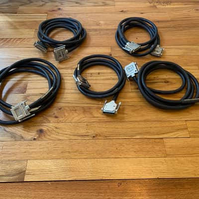 5 Mogami Gold DB25-DB25 Custom 8-Channel Balanced Analog Patchbay Cables (Studio Bundle) image 1