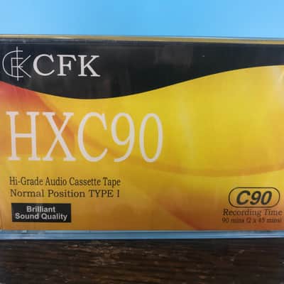 CFK HXC90 TYPE 1 90 Minute Standard Music Grade Audio Cassette (10 Pack) image 2