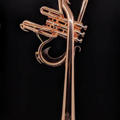 Adams Custom Reverse Flugelhorn (Christian Scott Model) in Rare Copper Plate! image 2