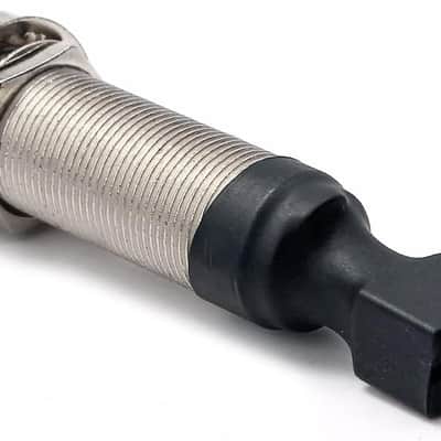 1/4" (6.35mm) Output 4mm Input Endpin , Piezo Pickup Jack Built-in Rod Piezo Pickup for Acoustic Guitar image 1