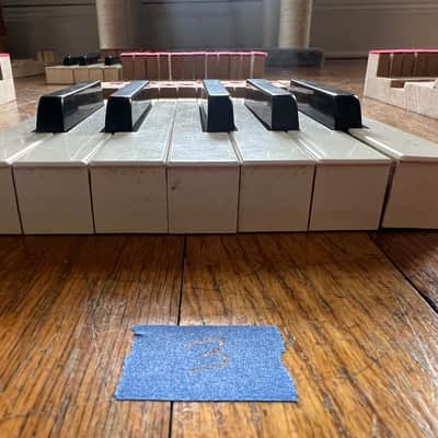 Fender Rhodes REPLACEMENT KEYS, 1 octave (1974) (listing 3 of 7) image 3