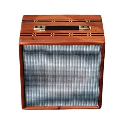 Ashen 112 Custom Guitar Speaker Cabinet Redwood Mosaic (empty) image 2