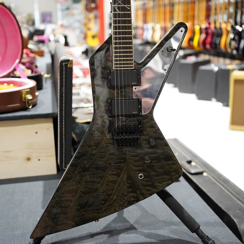 2009 Epiphone Marcus Henderson Signature Black Transparent