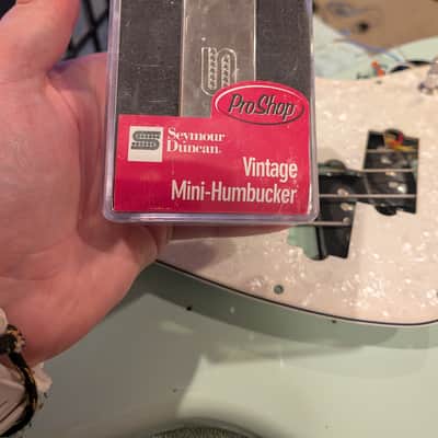 Seymour Duncan SM-1n Vintage Mini Humbucker Neck Pickup 2010s - Chrome image 3