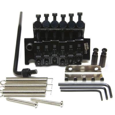 Graph Tech LB63 Floyd Rose Style Locking Bridge with String Savers - Black