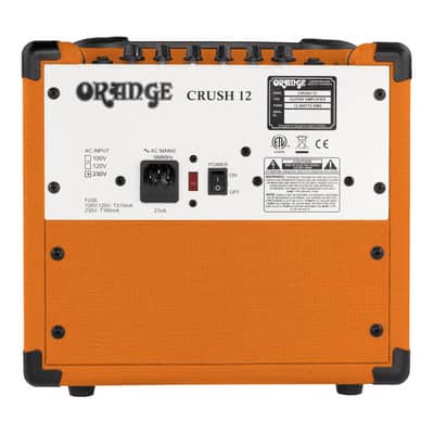 Orange Crush 12 Guitar Combo Amplifier - Orange, 12W image 2