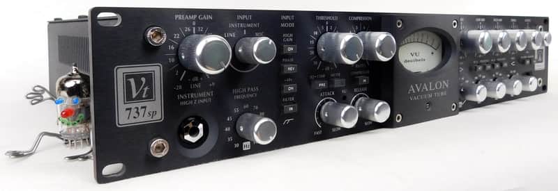 Avalon VT-737 SP Black Anniversary Tube Mic Preamp Compressor + Neuwertig + OVP + 2Jahre Garantie image 1