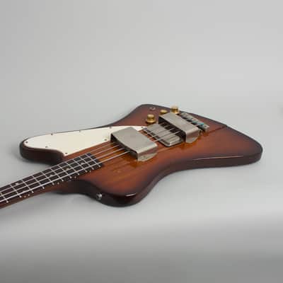 Gibson  Thunderbird IV Solid Body Electric Bass Guitar (1963), ser. #151192, original black hard shell case. image 7