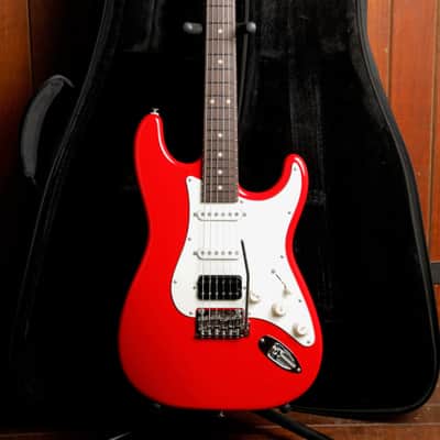 Suhr Classic S Antique HSS Porsche Red Electric Guitar image 2