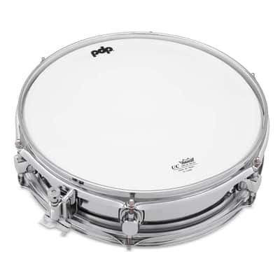 PDP PDSN3513TK Kraken Chrome Over Steel Piccolo Snare Drum, 13x3.5" - Chrome image 1