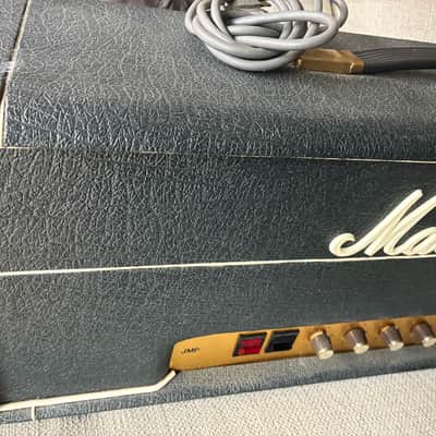 Marshall JMP 1987 2-Channel 50-Watt Guitar Amp Head 1967 - 1975 - Black image 2