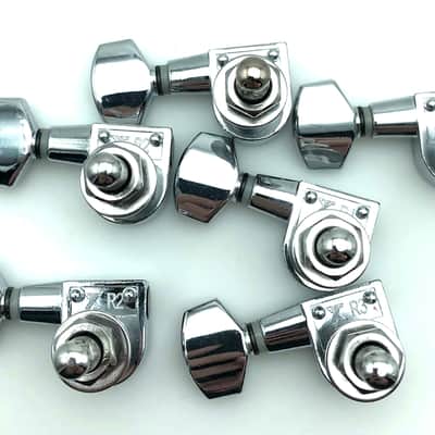 Fender Squier 2-Pin Die-Cast Tuners - Chrome image 4