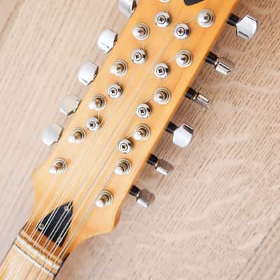 1985 Shergold Custom Masquerader Left Handed 12 String Electric Guitar 100% Original UK Made image 4