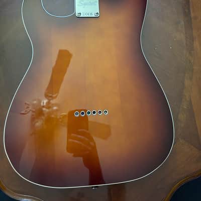 Squier Paranormal Custom Nashville Stratocaster with Laurel Fretboard 2023 - Present - Chocolate 2-Color Sunburst image 4