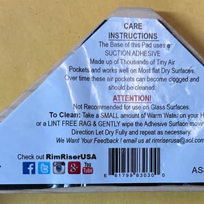 Pyramid Pad by RimRiser USA Pocket Practice Pad Yellow image 3