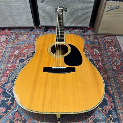 TF Morris W-60 X-Braced Martin Style Dreadnought Rosewood Solid Spruce -  1979 image 17