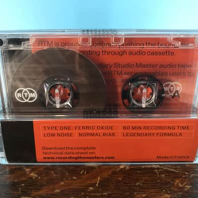 Recording The Masters RTM C60 TYPE 1 Audio Cassettes [Single] image 2