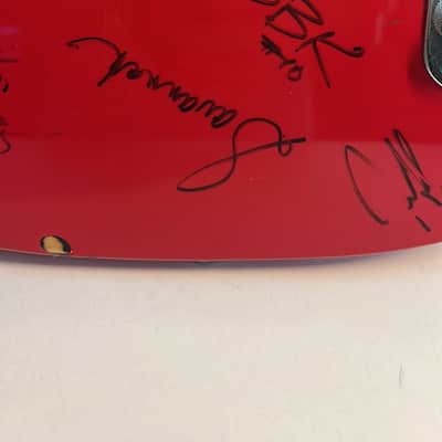 Squier Affinity Series Autographed by Real Monster Radio Cast image 6