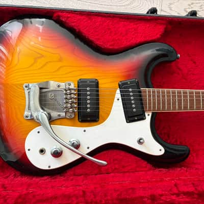 Mosrite The Ventures Of California Model Sunburst Vintage OHSC Ships From USA image 1