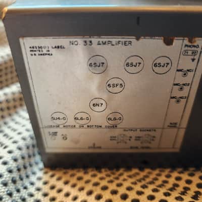 Stromberg Carlson AU33 1950s Amplifier image 16