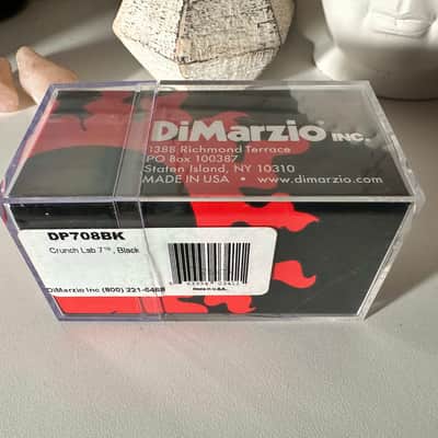 DiMarzio DP708BK Crunch Lab 7-String Pickup 2010s - Black image 5