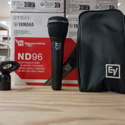 Electro-Voice ND96 Supercardioid Dynamic Vocal Microphone - Black image 1