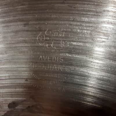 Zildjian 20" A. Zildjian '70s Stamp Ride Cymbal 1970s - Traditional image 8