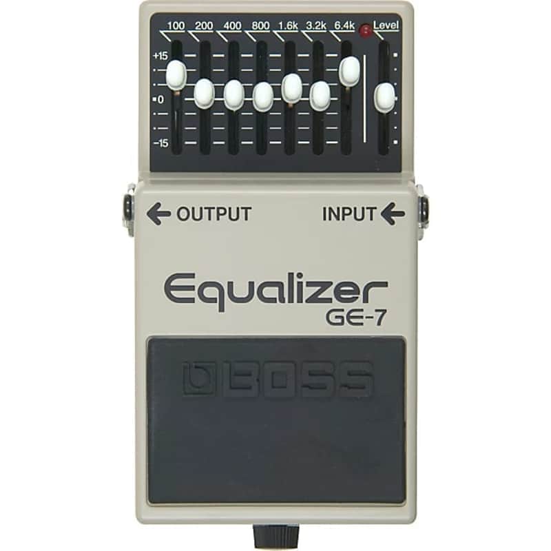 Boss GE-7 Equalizer Guitar Pedal - Grey image 1