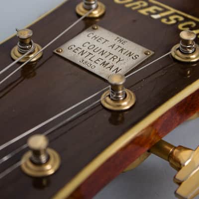 Gretsch  PX 6122 Country Gentleman Thinline Hollow Body Electric Guitar (1960), ser. #35130, original grey hard shell case. image 13