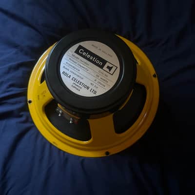 1976 Celestion Speaker G12 G12/50 Yellow image 2