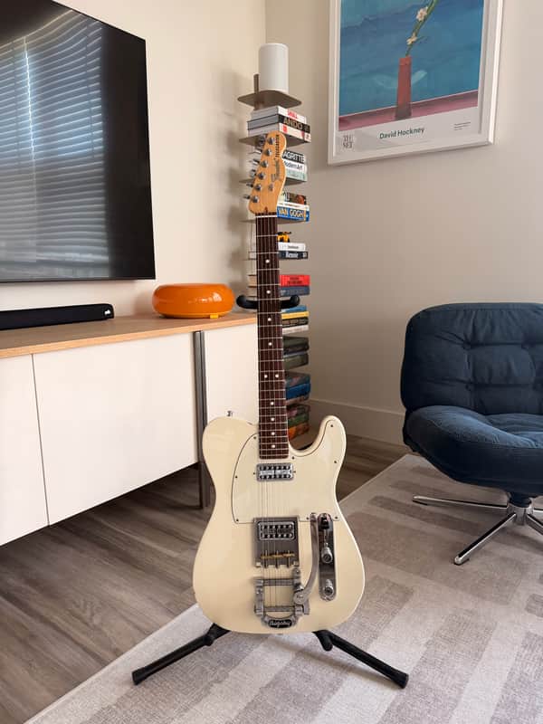 Fender American Special Telecaster - TV Jones + Bigsby - Rosewood Fretboard - Olympic White image 1