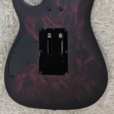 Ibanez RG Series RG470DXWWZM Solid Body Electric Guitar, Wine Red Frozen Matte image 8