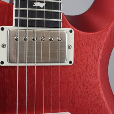 PRS S2 McCarty 594 Thinline Standard Satin W/Gig Bag - Red Apple Metallic image 8