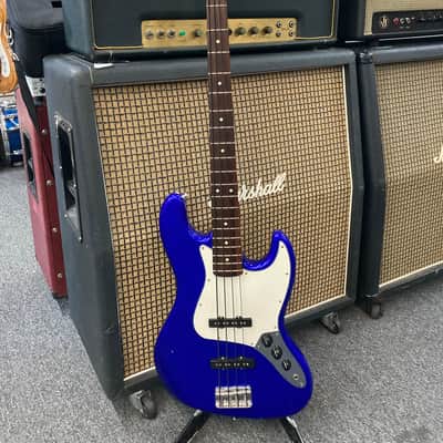 Fender Standard Jazz Bass with Rosewood Fretboard - 2001 - Midnight Blue image 2