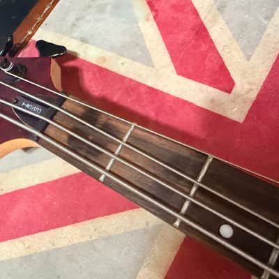 Schecter Stiletto Custom-4 Active 4-String Bass Vampyre Red Satin image 12