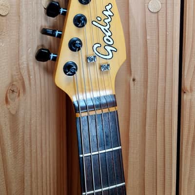 Godin Acousticaster LR Baggs, Modifiziert, Bj. ca 1990 image 2