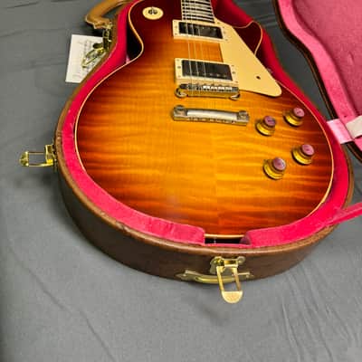 Gibson 1960 Reissue Les Paul V2 #001553 2020 - Tomato Soup Burst image 4