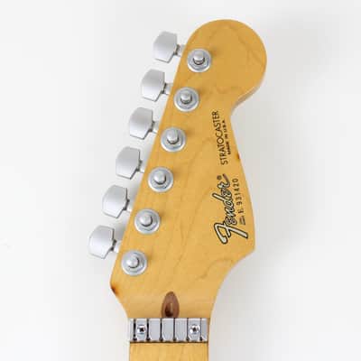1989-1990 Fender Stratocaster Plus Maple Neck Wilkinson Nut w/Original Schaller Tuners 1980s E Series USA Strat image 7