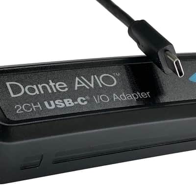 Audinate ADP-USBC-AU-2X2 Dante AVIO USB-C IO Adapter image 4
