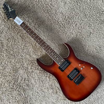 Ibanez RG421 Guitar, Alder Wood Sunburst Body, Maple Neck, Rosewood Fingerboard image 23