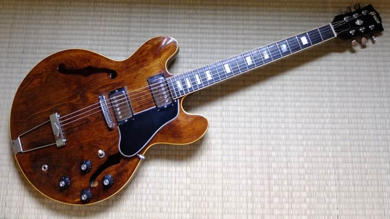 c. 1977 Greco SA-550W Walnut Gibson ES-335 / 330 Style Lawsuit Era