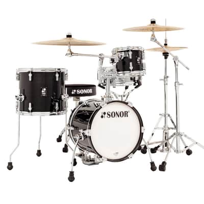 Sonor AQ2 Maple Martini 4 Piece Shell Pack - Transparent Black (AQ2-MARTINIWMCTSB) image 2